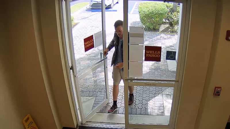 You never see Gretchen with him in any other surveillance
