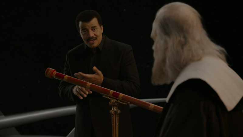 You were now looking at Saturn's rings, edge-on