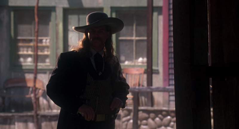 You oughta know better than to touch another man's hat