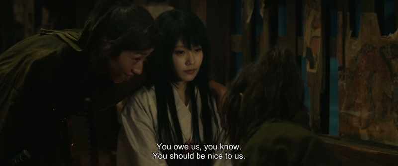You owe us, you know. You should be nice to us