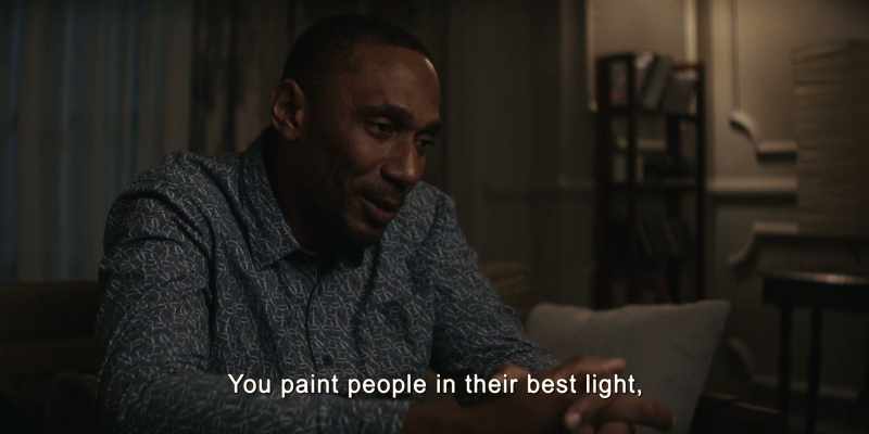You paint people in their best light