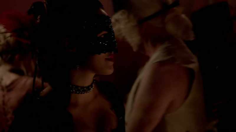 You promised me a glimpse without your mask