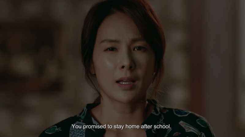 You promised to stay home after school