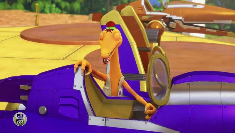 You pull up on the stick to fly higher