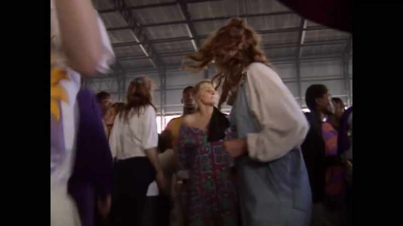 You had ravers in dungarees