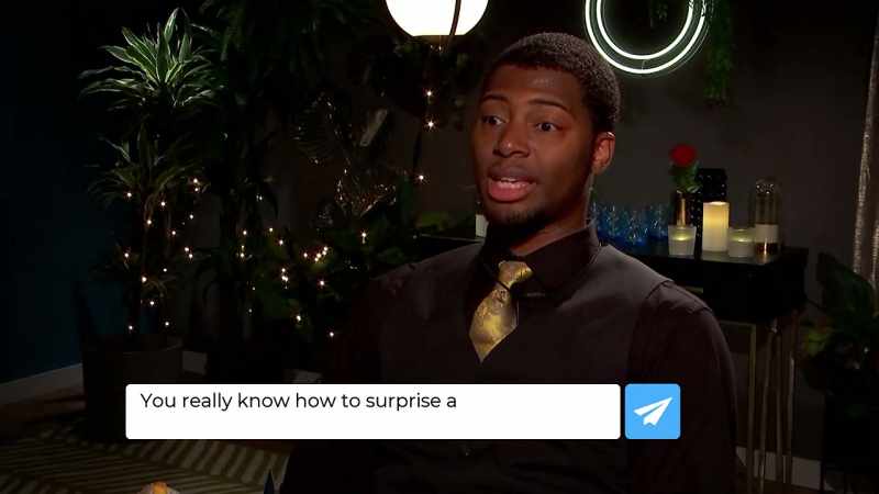 You really know how to surprise a lady.