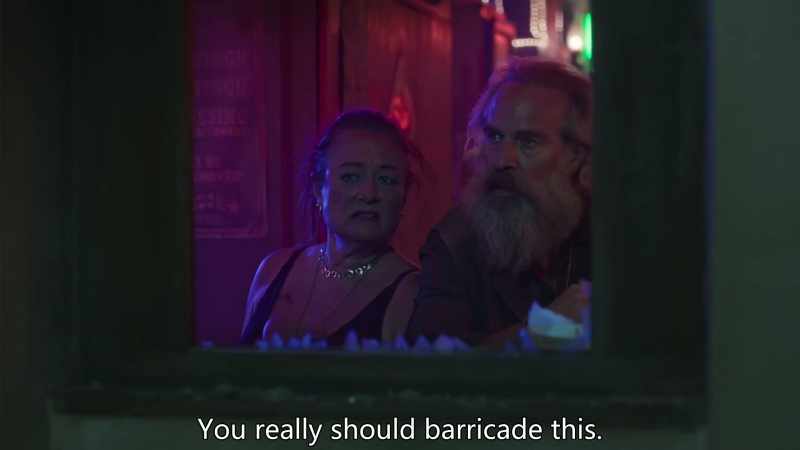 You really should barricade this