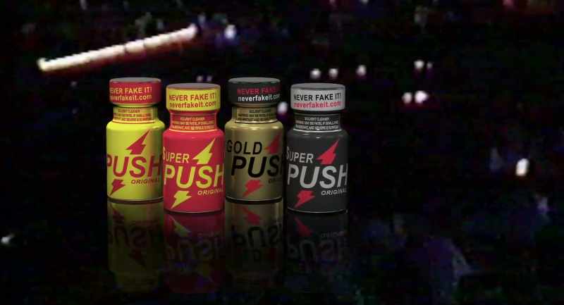 You really had to be moving and dancing to use the poppers