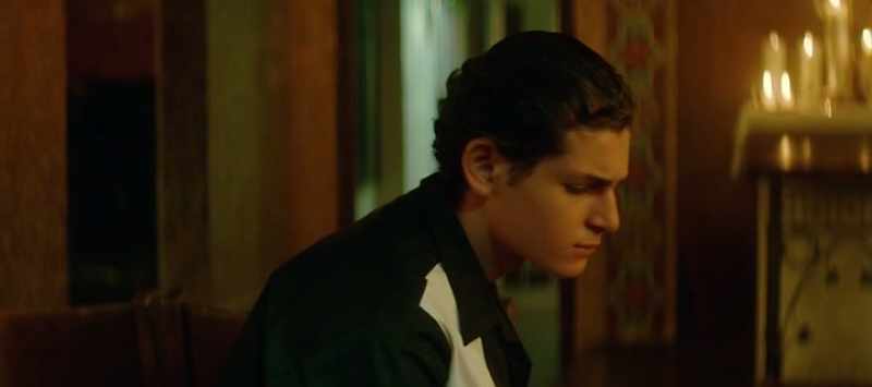 You remember the bannister you painted with your father