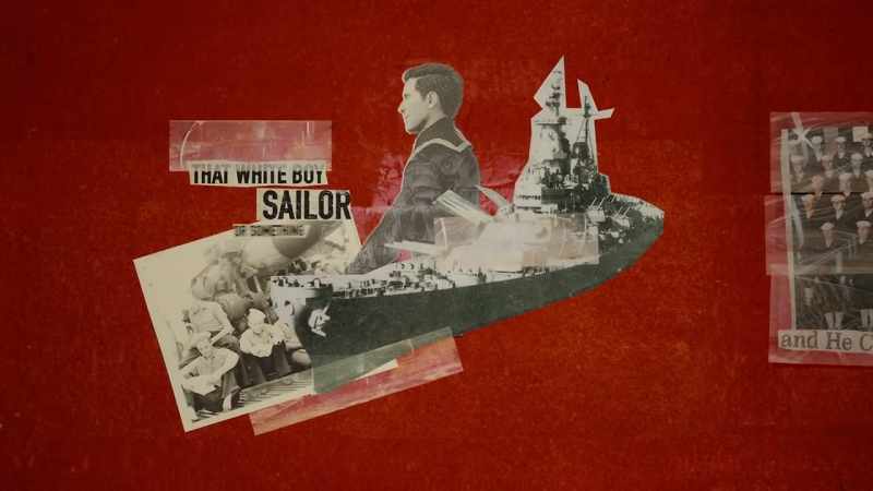You remember that white boy, he's a sailor or something