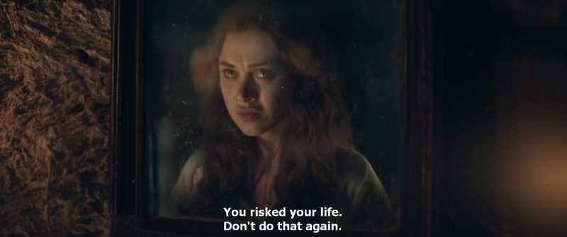 You risked your life. Don't do that again