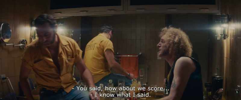 You said, how about we score... - I know what I said