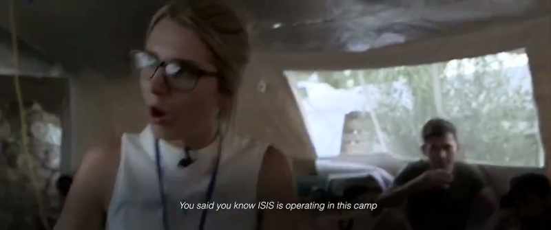 You said you know ISIS is operating in this camp?