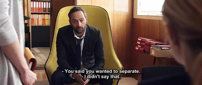 You said you wanted to separate. - I didn't say that