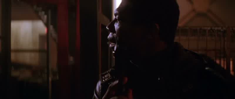 You say he came in here and flashed a badge?