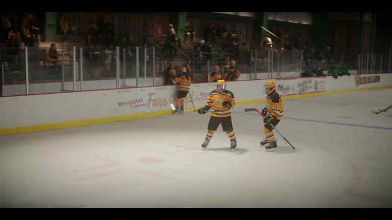 You scored your first goal! Yeah!