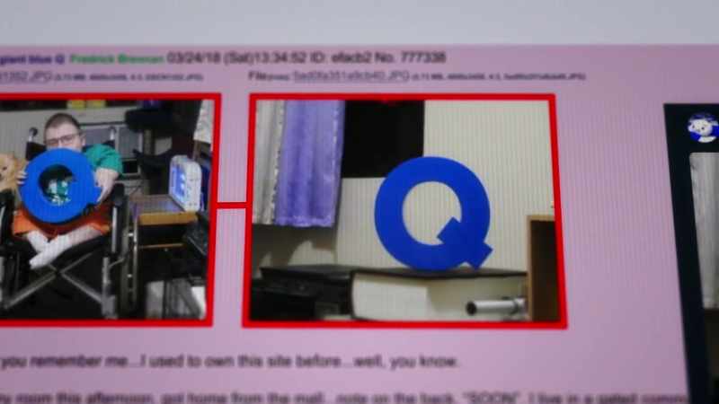 You see, one day a mysterious giant blue Q