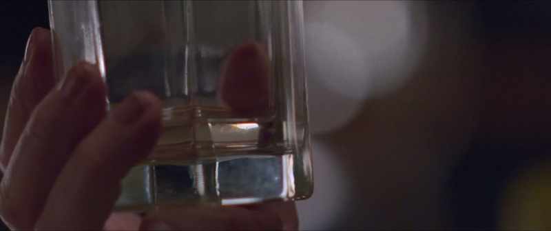 You see, the bubble actually moves through the glass