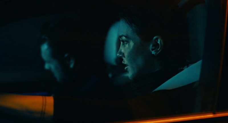 You see this? Right here, 5 o'clock. - Shit