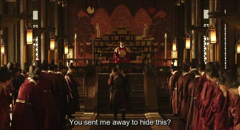 You sent me away to hide this?