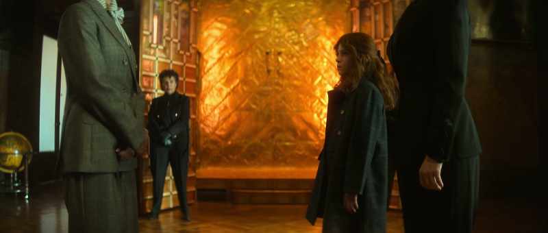 You should get inside. They are waiting, Mathilde