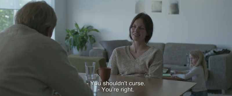 You shouldn't curse. - You're right