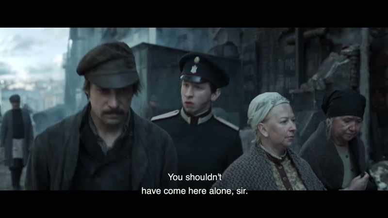 You shouldn't have come here alone, sir