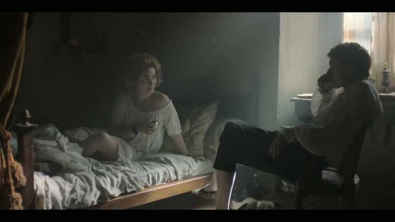 You sleep in a chair beside the fire