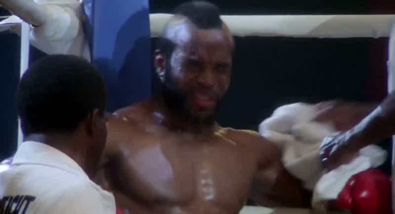 You stand toe to toe with this bum and he'll kill youIt doesn't take a man to stand there and get their head beat off