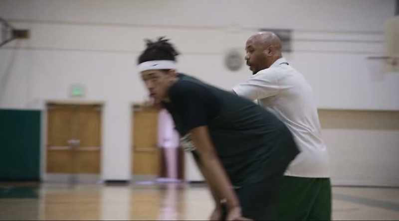 You standin' here, scratching your head and he gets a offensive rebound