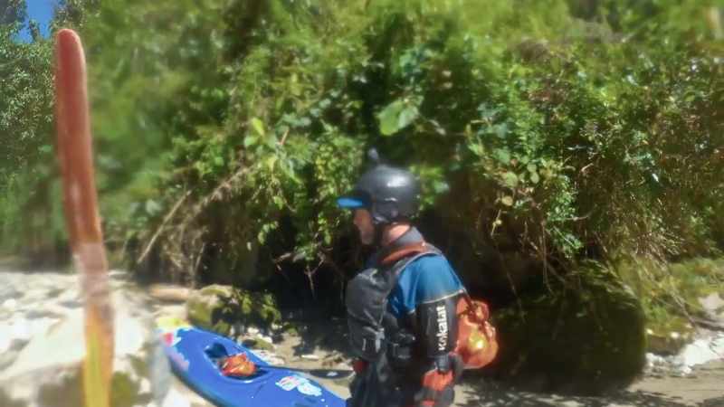 You still watch while I'm going in the rapid
