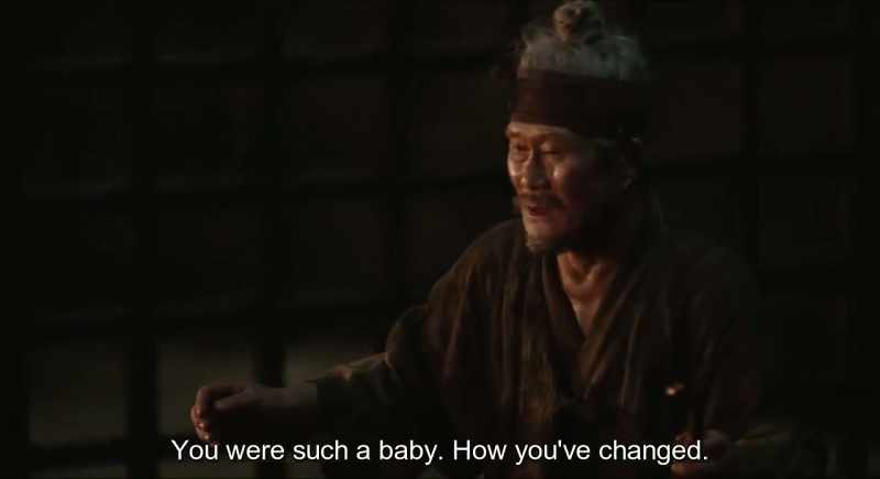 You were such a baby. How you've changed