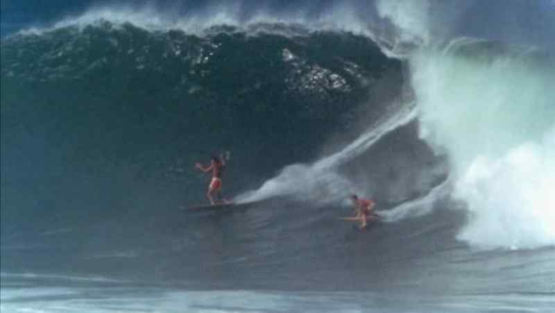 You take off make the steep drop