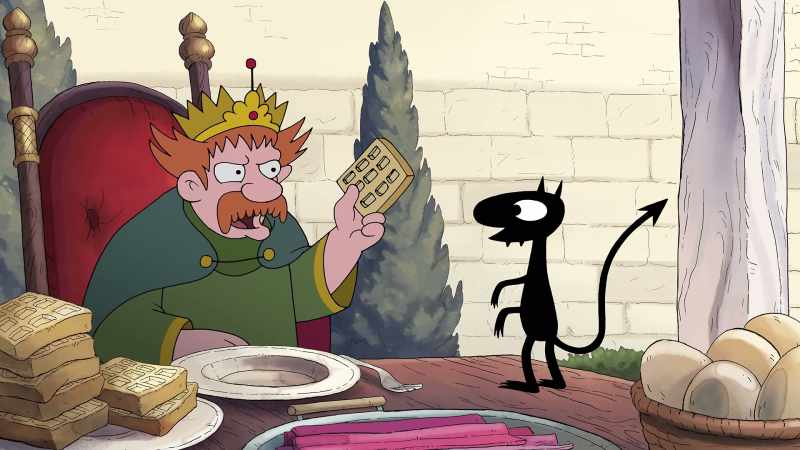 You tell me, how'd you get to be a talking cat?