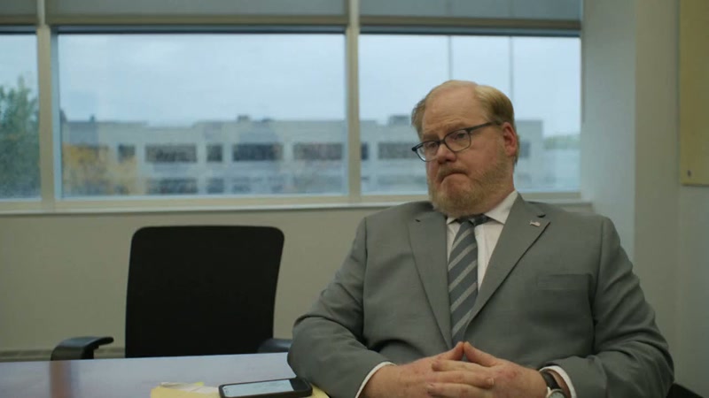 You tell him that so it doesn't look like
