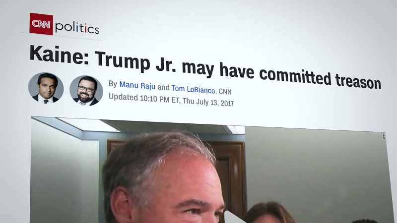 You had the former vice presidential candidate