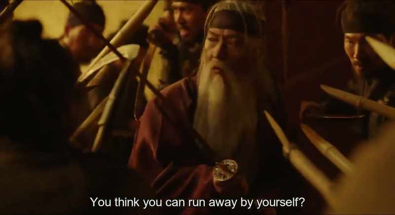 You think you can run away by yourself?