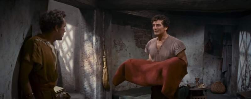 You think it's his robe that made you ill