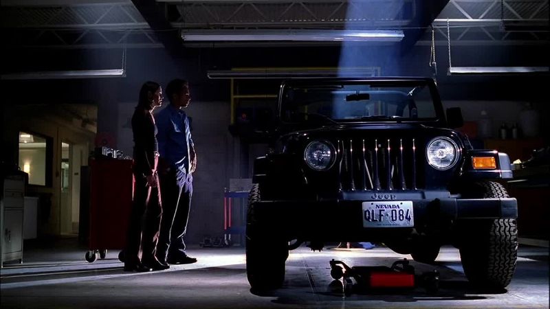 You think the bullet's somewhere in the Jeep