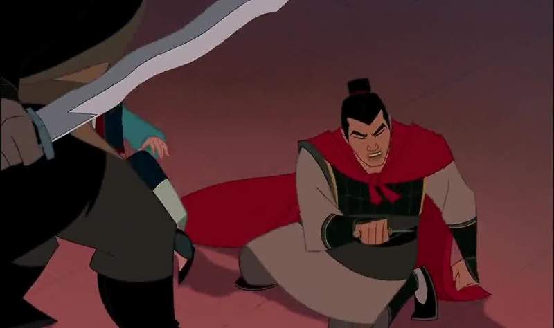 You! -You took away my victory! -MULAN: No! I did