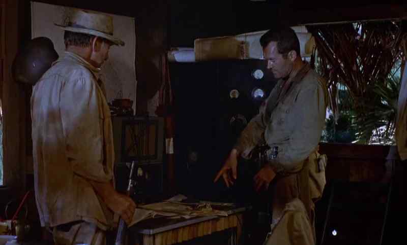 You touch that key to send a message, and this whole place blows up!