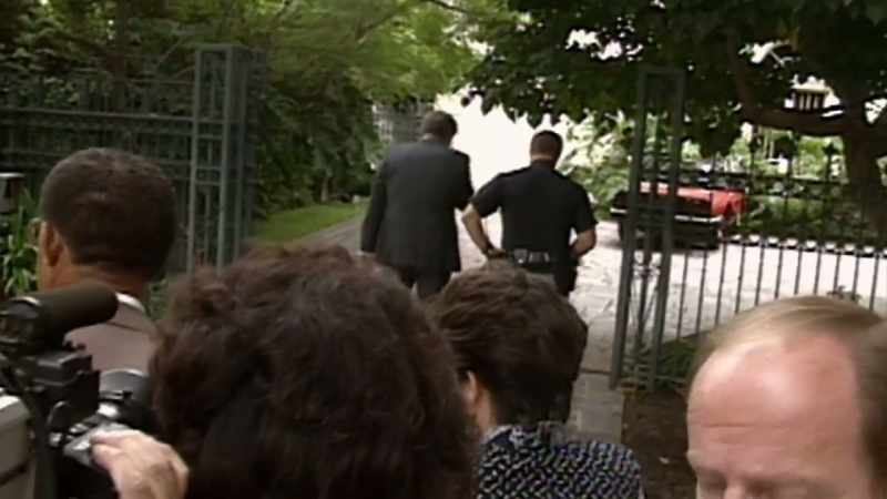 You had two dead people in a high-class residential area