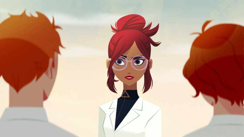 You two need to find Dr. Dennam