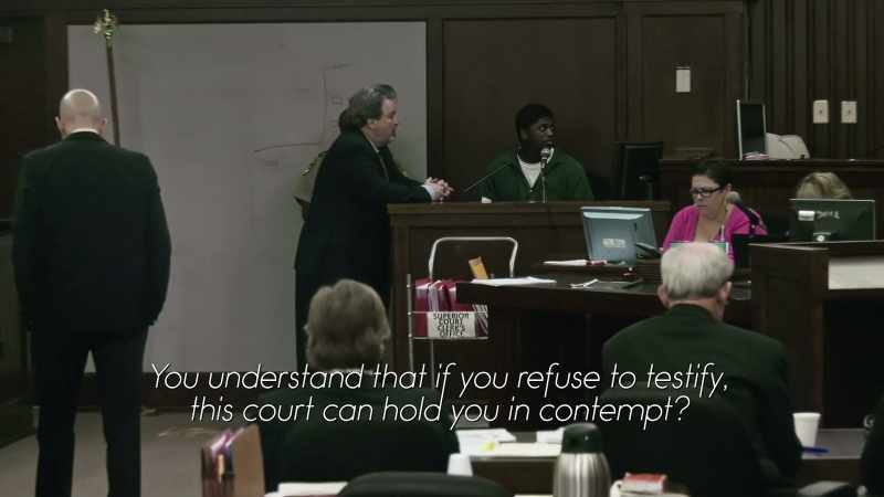 You understand that if you refuse to testify