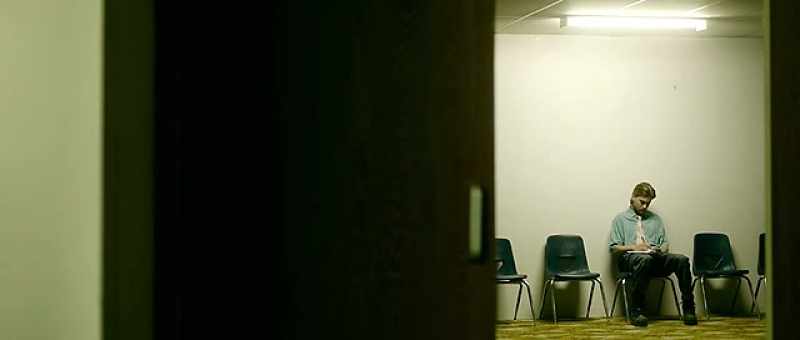 You wait in the first indifferent room