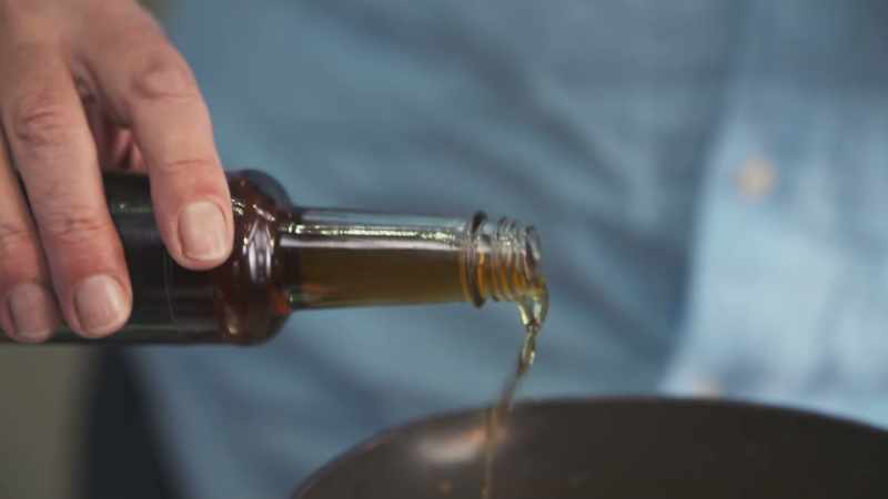 You want about a tablespoon