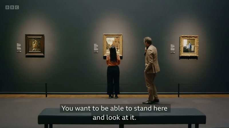 You want to be able to stand here and look at it