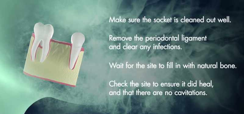You want to check it and make sure that it did heal