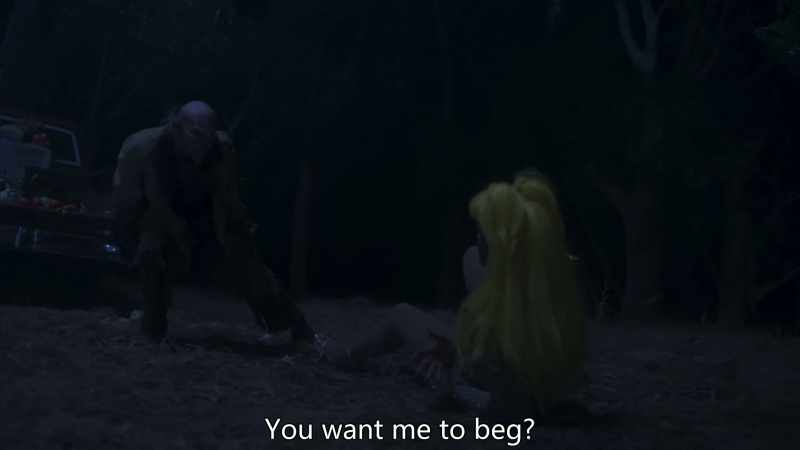You want me to beg?