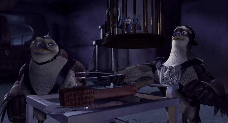 You want us to pluck out his feathers
